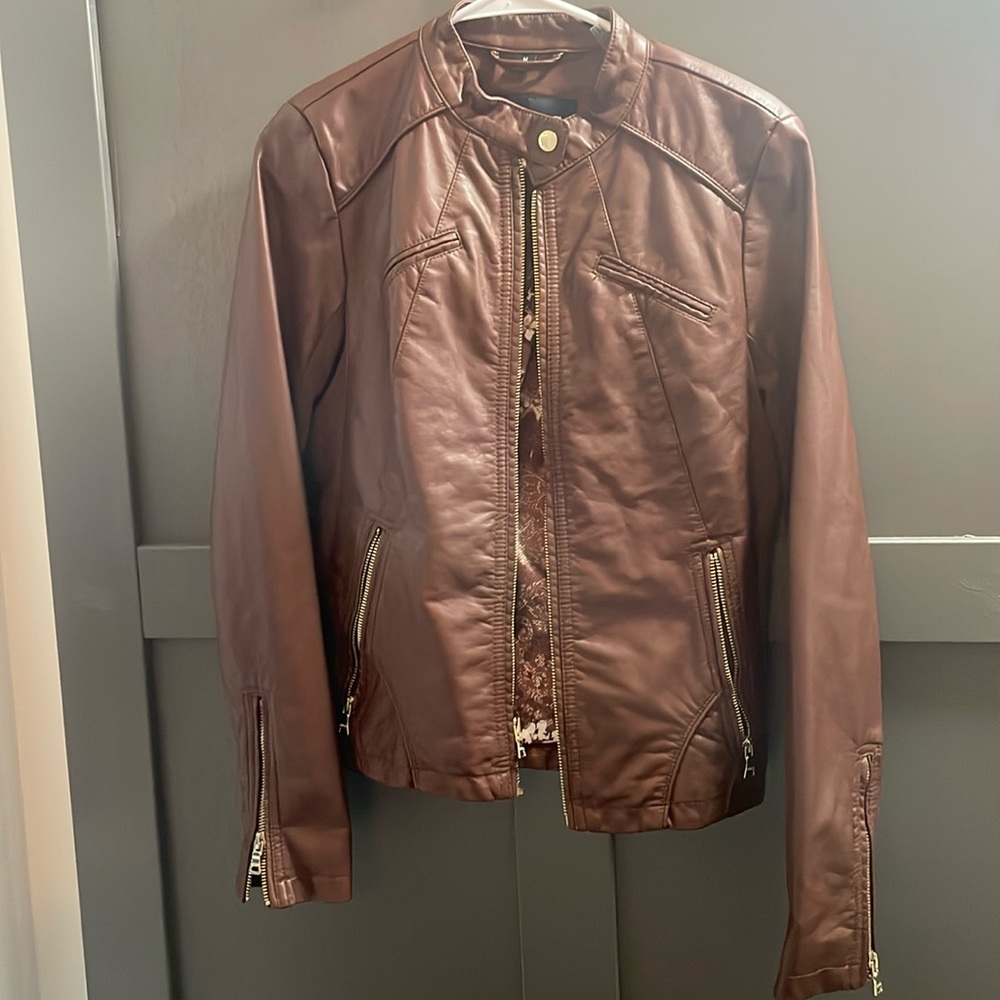 Guess faux leather jacket